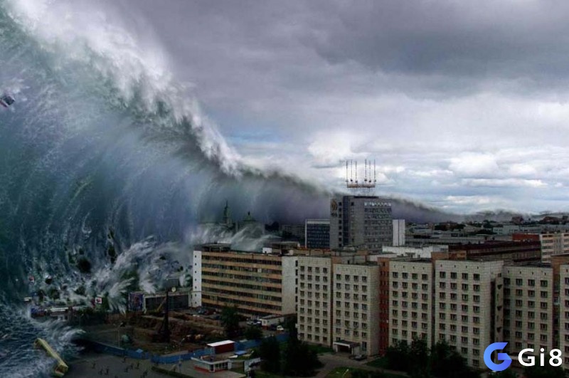 Mơ thấy sóng thần bất ngờ xuất hiện là điềm báo sắp có biến cố xảy ra