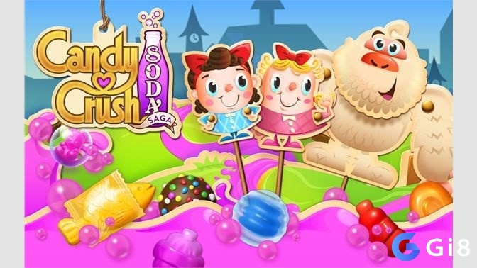 Game Candy Crush Soda Saga là một tựa game kẹo ngọt hấp dẫn và vui nhộn