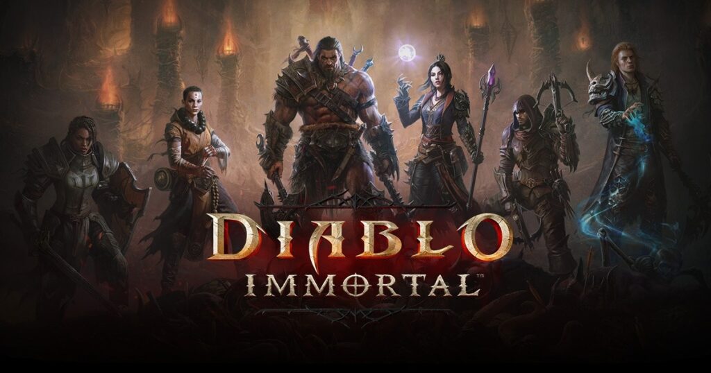 Game Diablo Immortal 3D: Khám phá vương quốc bóng tối