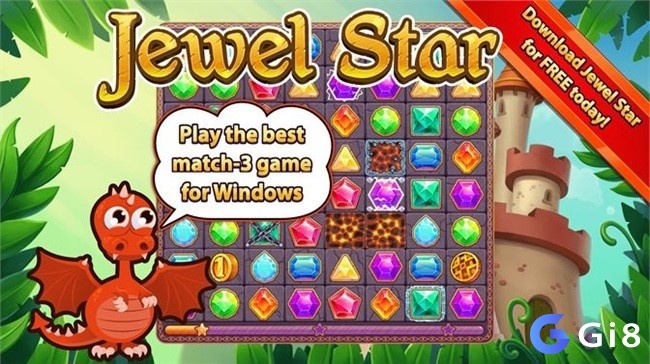 Game Jewels Star: Trò chơi xếp kim cương kinh điển