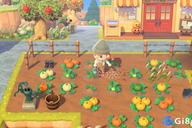 Game Animal Crossing cho phép người chơi tạo ra vương quốc của riêng mình