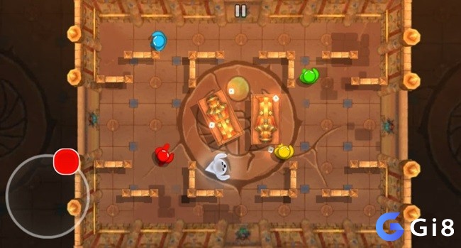 Stickman Party 2 3 4 MiniGames cho phép tối đa 4 người chơi trong một mini game